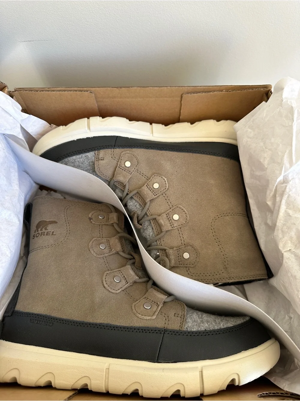 Sorel Explorer II Joan Winter Boots Felt Waterproof Insulated Size 9 New in Box